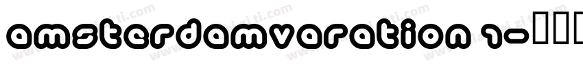 Amsterdamvaration 1字体转换